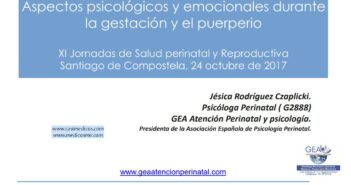 Aspectos psicológicos y emocionales durante la gestación y el puerperio